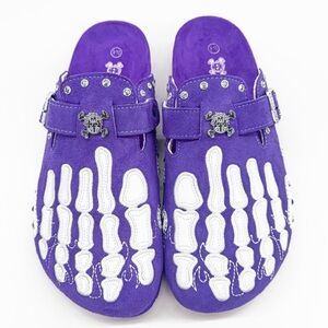 💜 OCTAVIOUS MARKS CLOGS LAUGH VADER PURPLE 💜